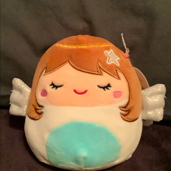 Squishmallow 5" Nicky Holiday Angel Plush Cracker Barrel Exclusive NWT HTF RTF - Picture 1 of 6
